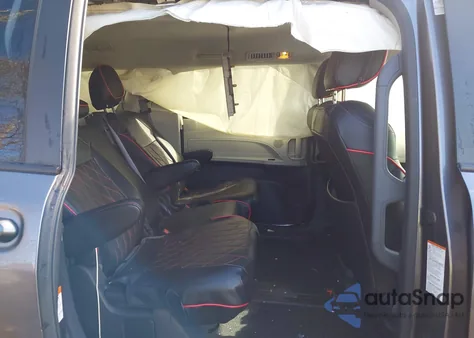 2022 Toyota Sienna Le z USA, uszkodzony, nr VIN 5TDKRKEC0NS091188